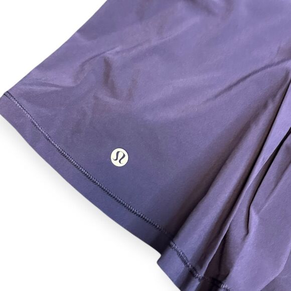 LULULEMON Women’s Purple Circuit Breaker Skirt Skort II Size 12 Tall / Long - Picture 7 of 7